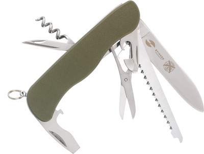 Нож складной STINGER FK-K9007G10-GREEN