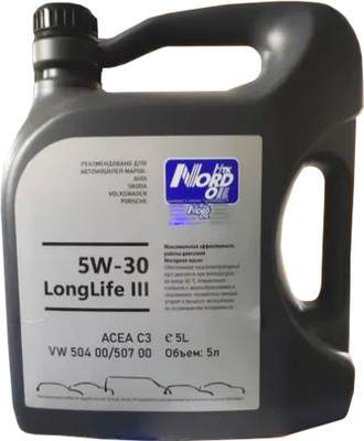 Моторное масло Nord Oil Specific Line 5W30 Audi, Skoda, VW / NRSL024