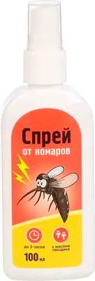 Спрей от насекомых No Brand от комаров и мошек / ROND12