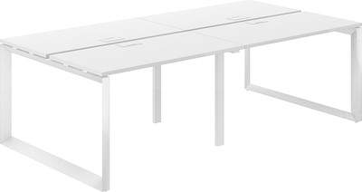 Комплект письменных столов Norden 240х143.8х75 / PR.254.WH.O59.WH