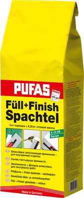 Шпатлевки Pufas Full+Finish заполняющая финишная