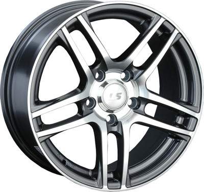 Литой диск LS wheels LS 285 15x6.5" 5x114.3мм DIA 67.1мм ET 40мм GMF
