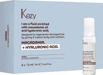 Флюид для волос Kezy I am Macadamia + Hyaluronic Acid