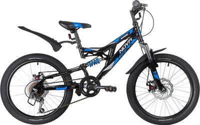 Детский велосипед Novatrack Shark 20SS6D.SHARK.BK20