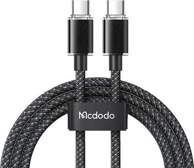 Зарядный кабель McDodo 100W Type-C to Type-C Transparent