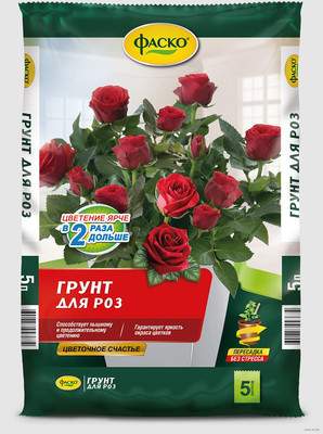 Грунт для растений Фаско Цветочное счастье для роз