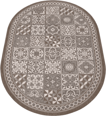 Ковры, циновки, шкуры Белка Флурлюкс Овал 50219 50422