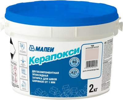 Фуга эпоксидная Mapei Керапокси N123