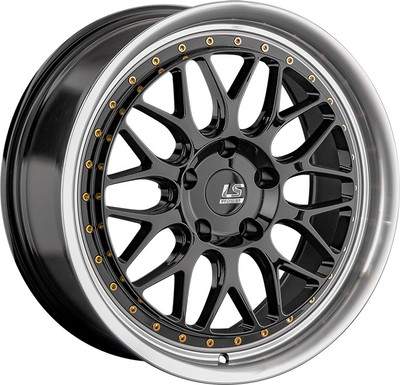 Литой диск LS wheels FlowForming RC65 18x8.5" 5х112мм DIA 66.6мм ET 30мм BKL