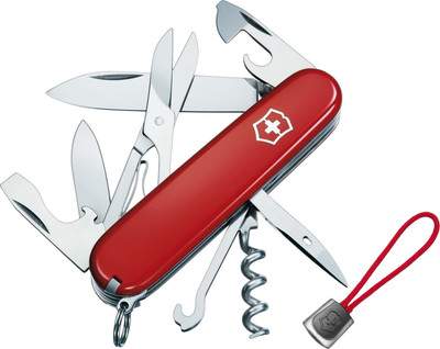 Нож швейцарский Victorinox Climber 1.3703 с темляком 4.1824.1