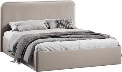 Полуторная кровать ТриЯ Тиффани c ПМ 140x200 Тип 1 и заглушиной