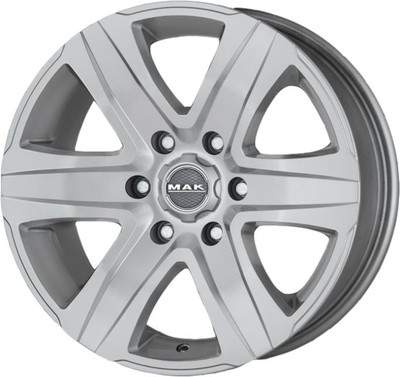 Диски MAK Stone 6 16x6.5" 6х130мм DIA 84.1мм ET 54мм Silver