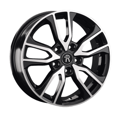 Литой диск Replay HND225 16x6" 5x114.3мм DIA 67.1мм ET 50мм BKF