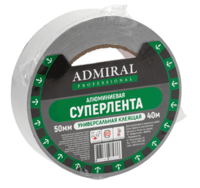 Лента алюминиевая Admiral Premium 50ммх40м 40мкм