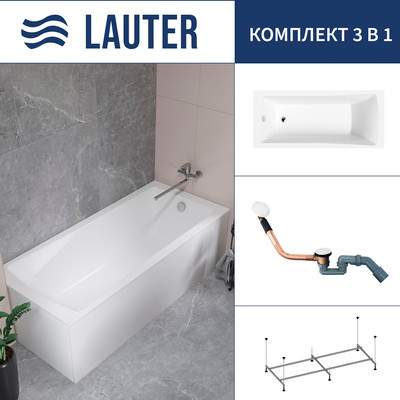 Ванна акриловая Lauter Aurora 170x75 / 21010075