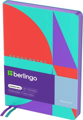 Ежедневники, блокноты, записные книжки Berlingo Neonometry А5 / UD3_01S23