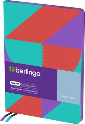 Ежедневники, блокноты, записные книжки Berlingo Neonometry А5 / NB3_01S23
