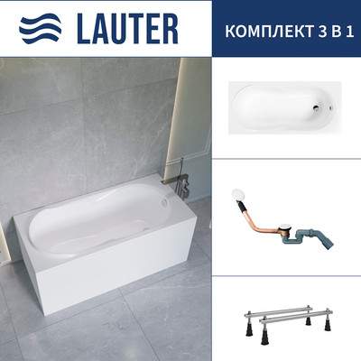 Ванна акриловая Lauter Celeste 170x75 / 21060075
