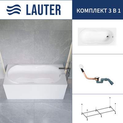 Ванна акриловая Lauter Celeste 170x75 / 21060075
