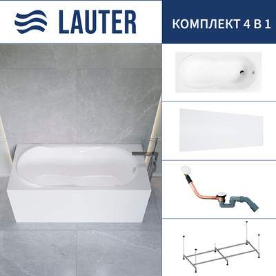 Ванна акриловая Lauter Celeste 170x75 / 21060075