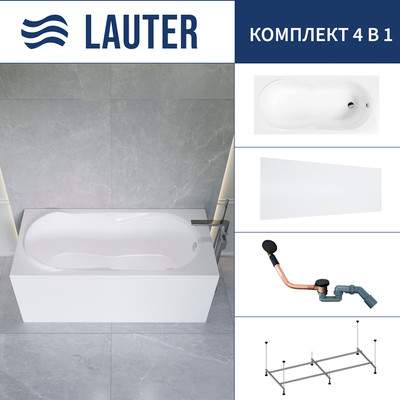 Ванна акриловая Lauter Celeste 170x75 / 21060075