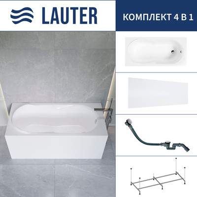 Ванна акриловая Lauter Celeste 170x75 / 21060075