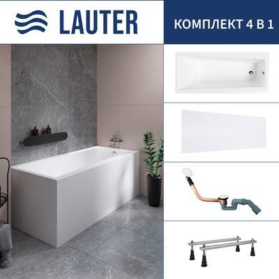 Ванна акриловая Lauter Versailles 170x75 / 21070075