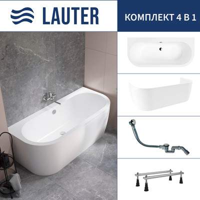 Ванна акриловая Lauter Imperia 170x75 / 21080075
