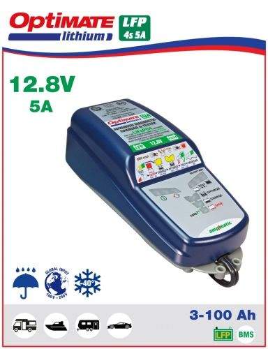 Зарядное устройство OptiMate Lithuim (1x0,4-5,0A, 12V), TM290