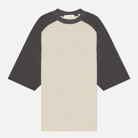 Мужская футболка Fear of God ESSENTIALS Signature Baseball, цвет серый, размер M