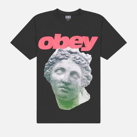 Мужская футболка OBEY Etruscan, цвет чёрный, размер XXL
