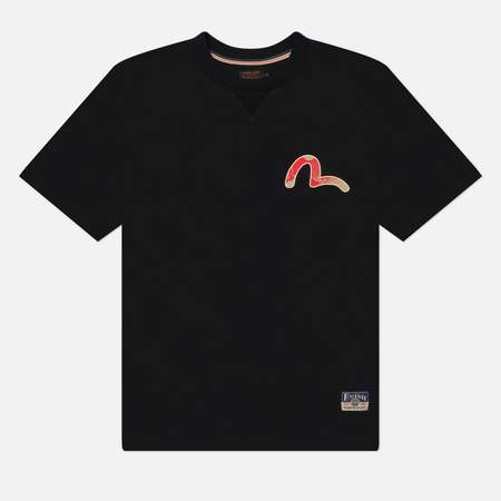 Мужская футболка Evisu Heritage Kanji Printed, цвет чёрный, размер M
