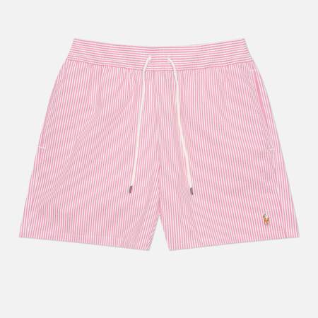 Мужские шорты Polo Ralph Lauren 5.75-Inch Traveler Classic Swim, цвет розовый, размер L