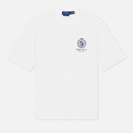 Мужская футболка Polo Ralph Lauren Relaxed Fit Jersey Graphic, цвет белый, размер XL