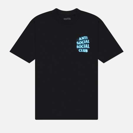 Мужская футболка Anti Social Social Club Glow In The Dark, цвет чёрный, размер M