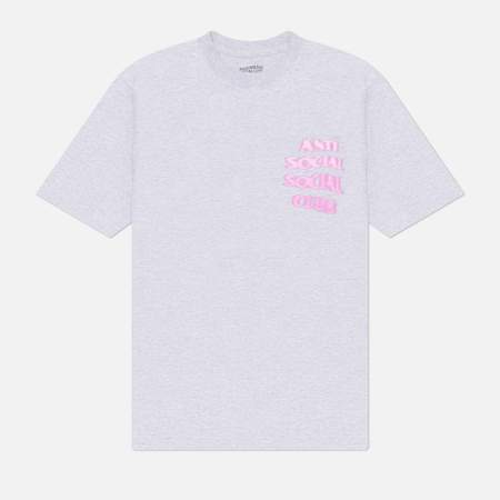 Мужская футболка Anti Social Social Club Halftone Mind Games, цвет серый, размер M