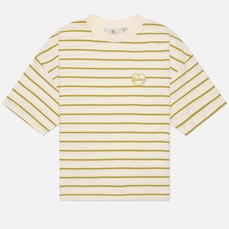 Женская футболка Barbour Ambleside Striped, цвет бежевый, размер M