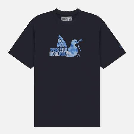 Мужская футболка Peaceful Hooligan Dove Camo, цвет синий, размер XL