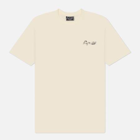 Мужская футболка RIPNDIP Drive Thru, цвет бежевый, размер M