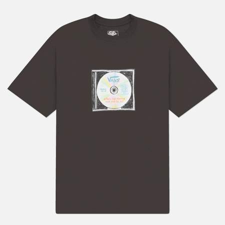 Мужская футболка Vans Tracklist, цвет чёрный, размер XL