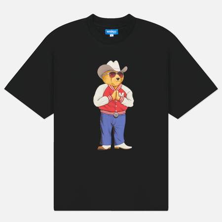 Мужская футболка MARKET Hee-Haw Bear, цвет чёрный, размер XXL