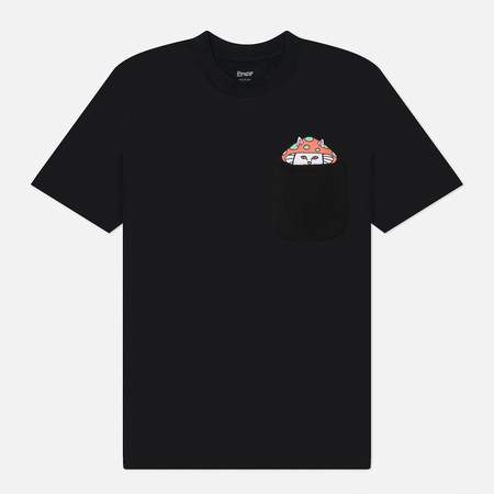 Мужская футболка RIPNDIP Lord Shroomy Pocket, цвет чёрный, размер L