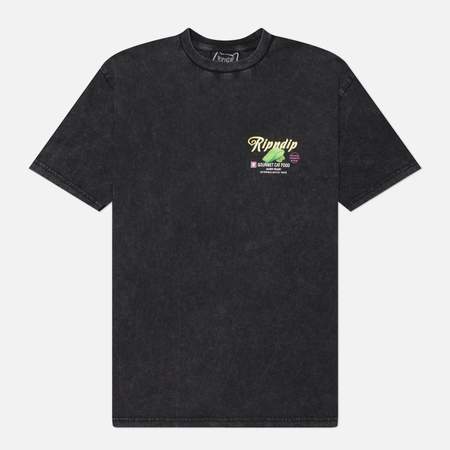 Мужская футболка RIPNDIP Gourmet Cat Food, цвет чёрный, размер M