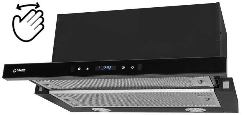 Вытяжка GRAND Толедо 60 Gesture control (черный)