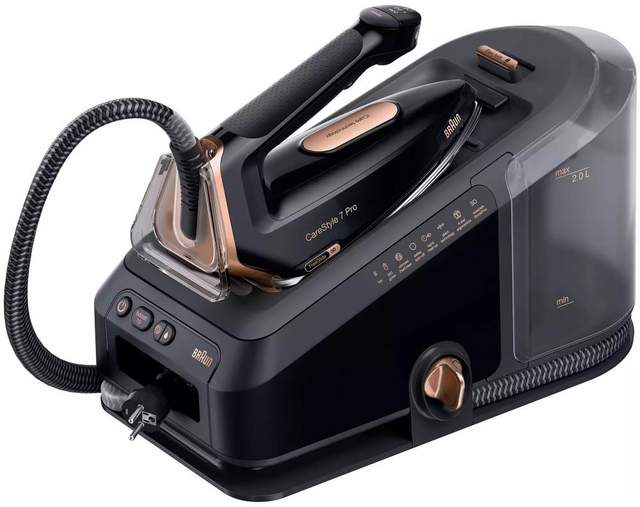 Утюг с парогенератором BRAUN IS7286BK