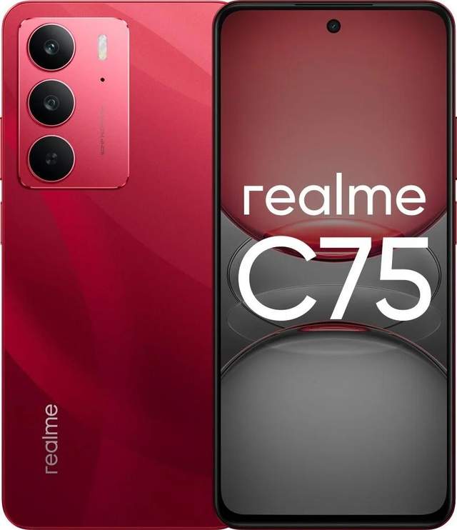 Смартфон REALME C75 8GB/256GB RMX3941 (красный)