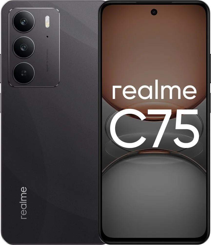 Смартфон REALME C75 8GB/256GB RMX3941 (чёрный)