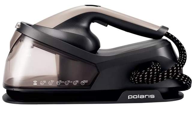 Утюг с парогенератором POLARIS PSS 2002K X-Steam PRO WiFi IQ Home (черный/золотой)