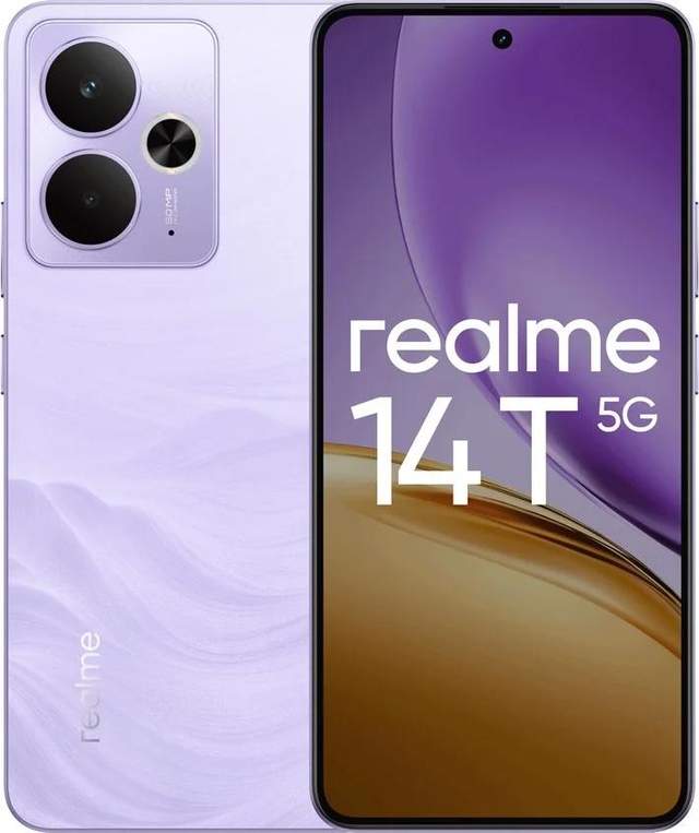Смартфон REALME 14T 5G RMX5078 8GB/128GB (фиолетовый)