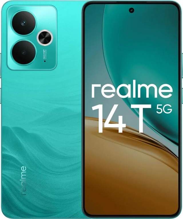 Смартфон REALME 14T 5G RMX5078 8GB/128GB (зеленый)